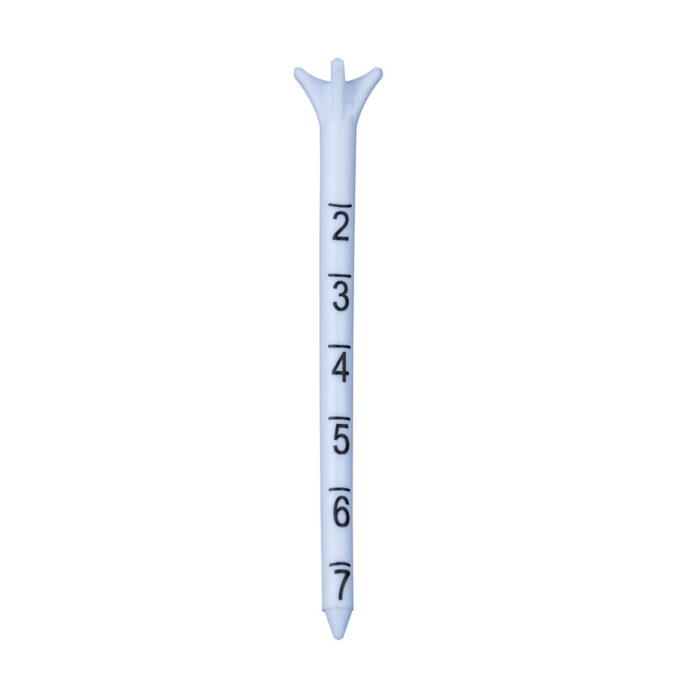 5-Prong Plastic Golf Tees - 80mm (5 pack)