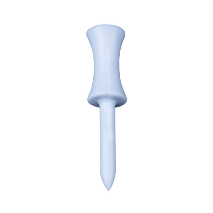 White Plastic Step Golf Tees – 54mm (10 pack)